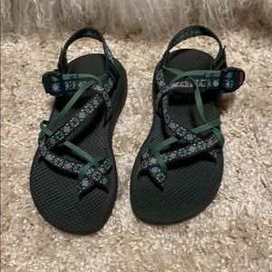 Chaco Z/x2 Sandals Green